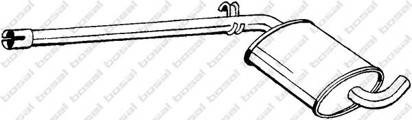 Резонатор BOSAL 279-491