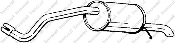 Глушитель BOSAL 227-019