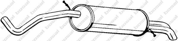 Глушитель BOSAL 278-033