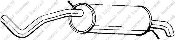 Глушитель BOSAL 278-233