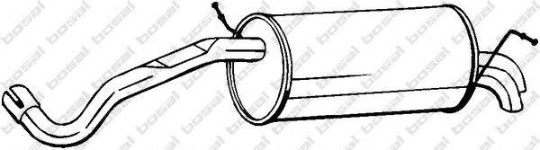 Глушитель BOSAL 280-523