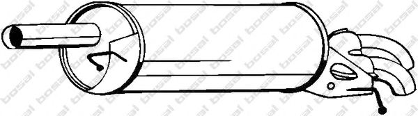 Глушник BOSAL 233-589