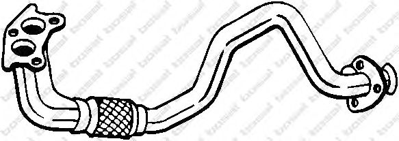 Труба выхлопного газа BOSAL 753-113