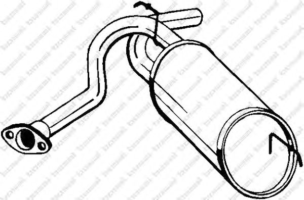 Глушитель BOSAL 229-755
