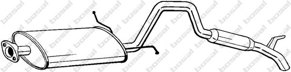 Глушитель BOSAL 282-959