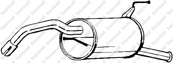 Глушитель BOSAL 228-145