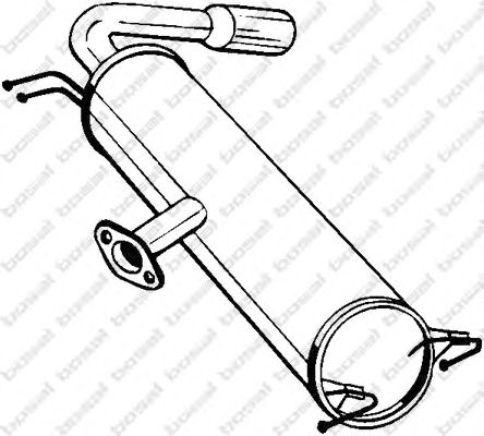 Глушитель BOSAL 228-467