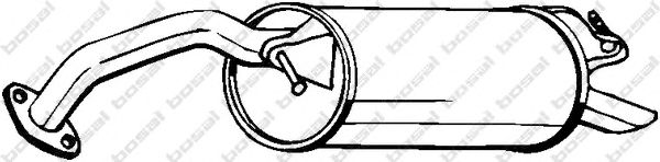 Глушитель BOSAL 228-041