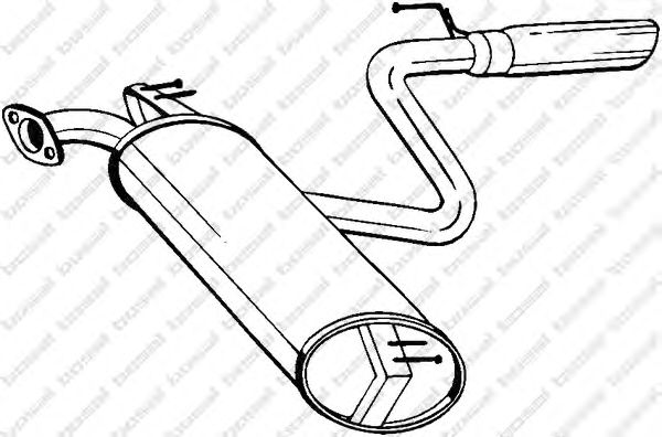 Глушитель BOSAL 228-469