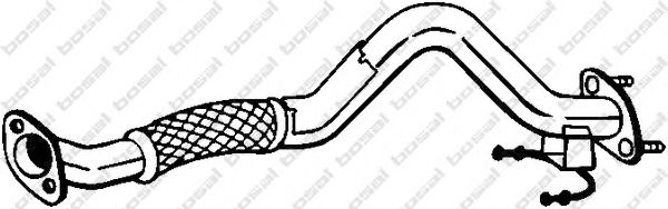 Труба выхлопного газа BOSAL 750-169