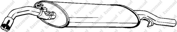 Глушитель BOSAL 233-409