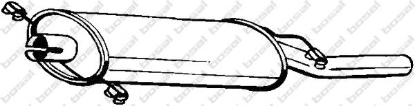 Глушник BOSAL 233-531