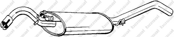 Глушник BOSAL 279-411