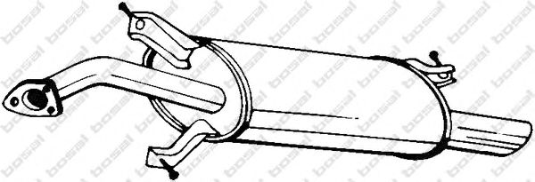 Глушитель BOSAL 235-161