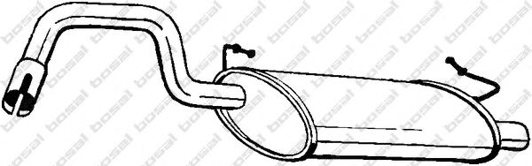 Глушитель BOSAL 235-203