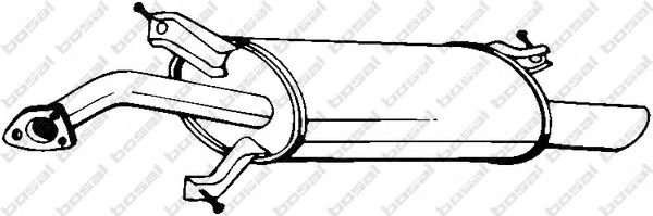 Глушитель BOSAL 235-137