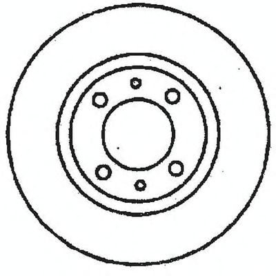 Гальмівний диск JURID 561326JC