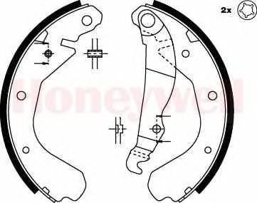 Тормозные колодки BENDIX 361371B