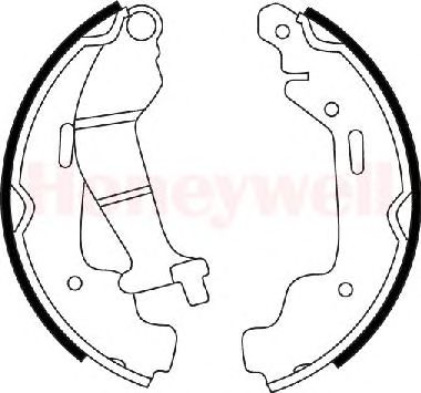 Тормозные колодки BENDIX 362404B