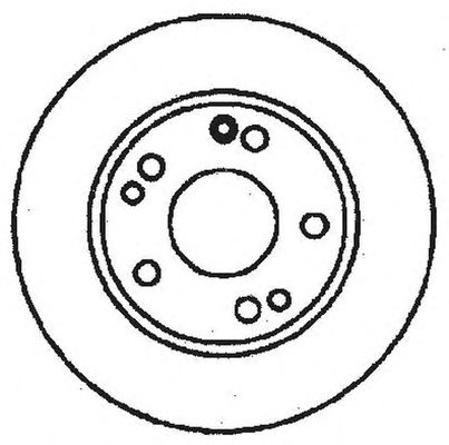 Тормозной диск BENDIX 561330B