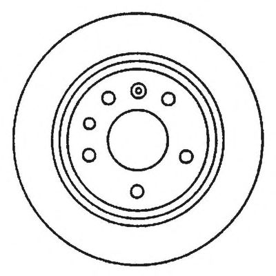 Тормозной диск BENDIX 561870B