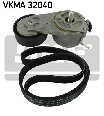 Комплект поликлинового ремня SKF VKMA 32040
