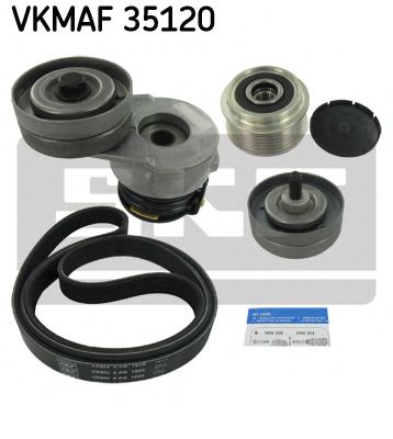 Комплект поликлинового ремня SKF VKMAF 35120