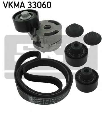 Комплект поликлинового ремня SKF VKMA 33060