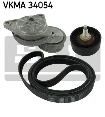 Комплект поликлинового ремня SKF VKMA 34054