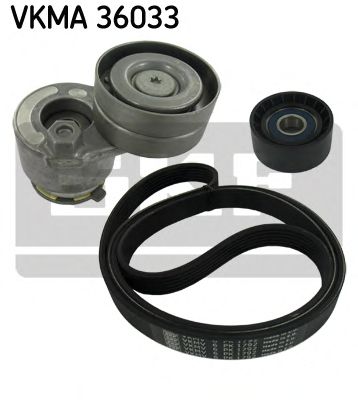 Комплект поликлинового ремня SKF VKMA 36033