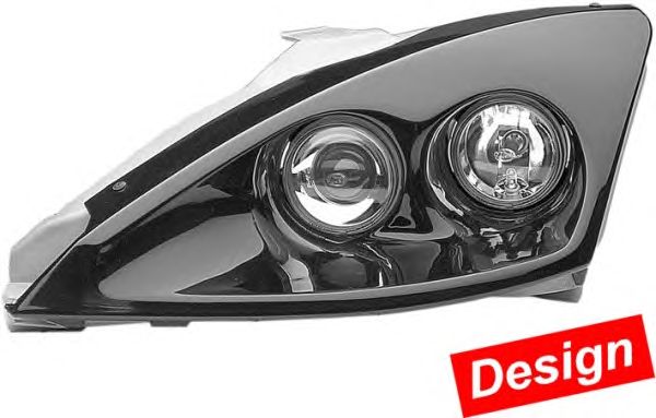 Комплект главных фар HELLA 1DL 008 367-831