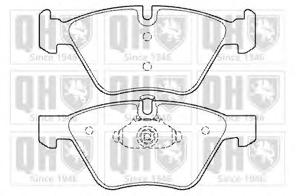 Тормозные колодки QUINTON HAZELL BP1424