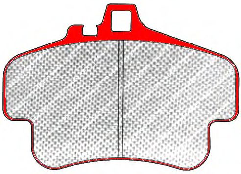 Гальмівні колодки FERODO FDS1435