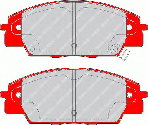 Тормозные колодки FERODO FDS1444