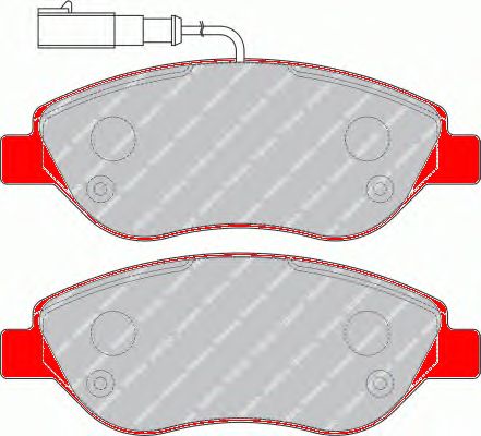 Тормозные колодки FERODO FDS1468