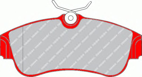 Тормозные колодки FERODO FDS604