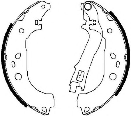 Тормозные колодки FERODO FSB676