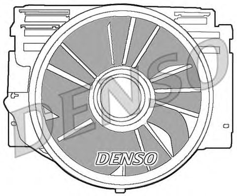 Вентилятор охлаждения DENSO DER05007