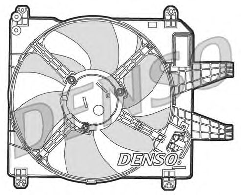 Вентилятор охлаждения DENSO DER09004