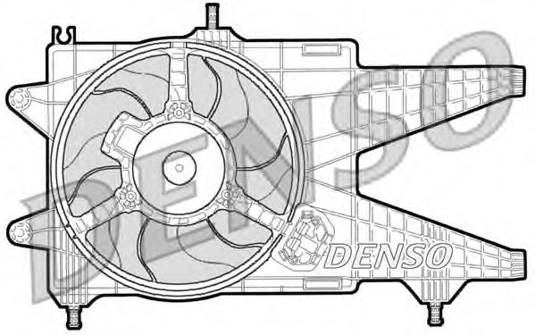 Вентилятор охлаждения DENSO DER09038