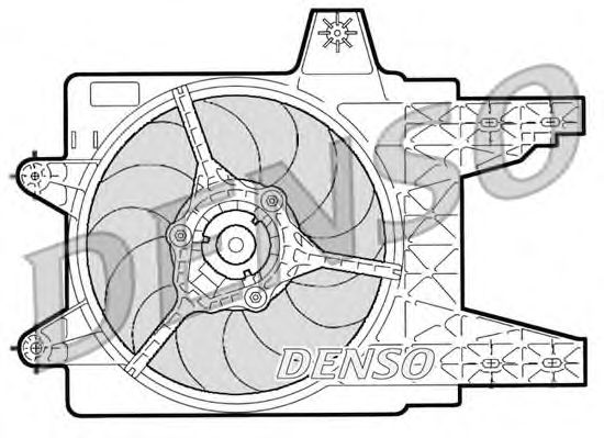 Вентилятор охлаждения DENSO DER09079