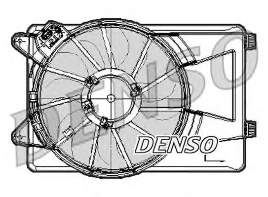 Вентилятор охлаждения DENSO DER09301