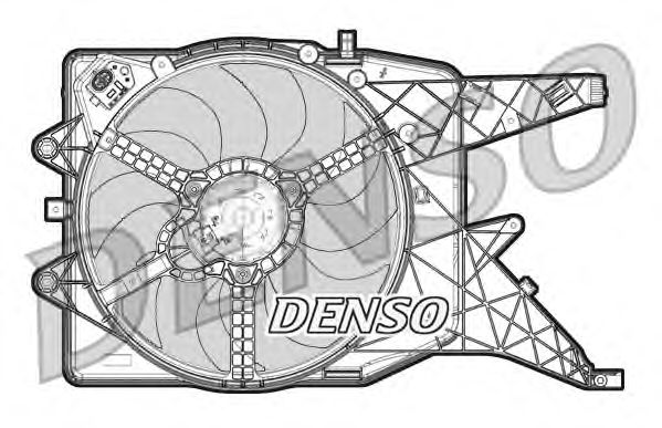 Вентилятор охлаждения DENSO DER20010