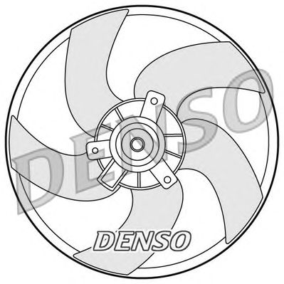 Вентилятор охлаждения DENSO DER21011