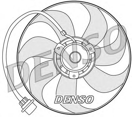 Вентилятор охлаждения DENSO DER32001