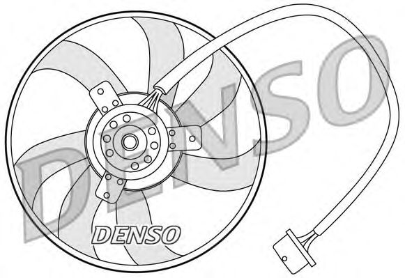 Вентилятор охлаждения DENSO DER32003