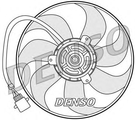 Вентилятор охлаждения DENSO DER32006