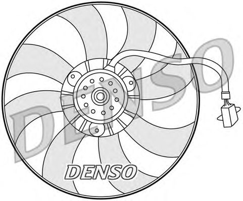 Вентилятор охлаждения DENSO DER32007