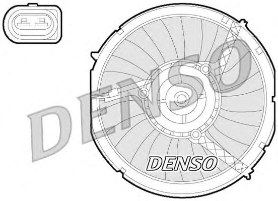 Вентилятор охлаждения DENSO DER02003