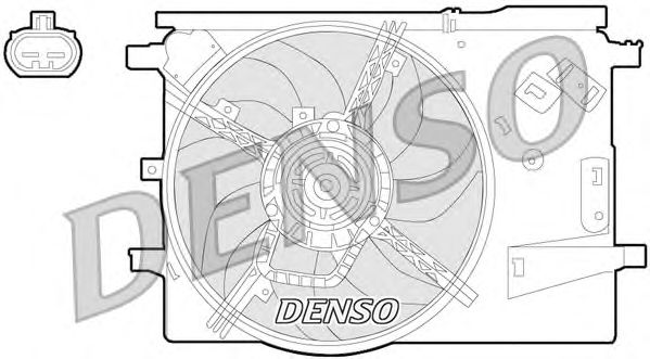 Вентилятор охлаждения DENSO DER09053